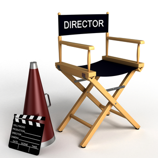 Sur un tournage d'un film, lʹhomme le plus important est le réalisateur.
