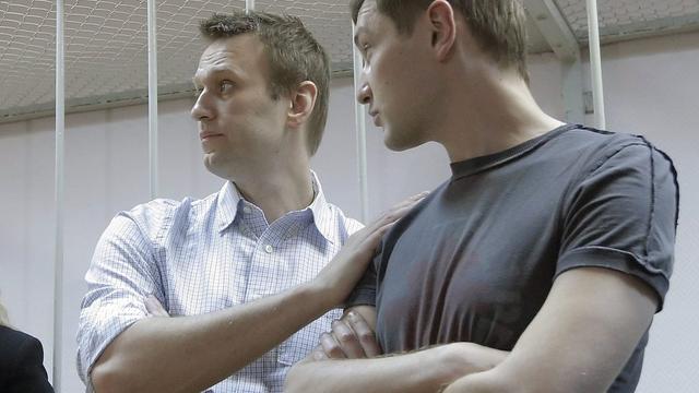 Alexeï Navalny et son frère Oleg. [EPA/Keystone - Maxim Shipenkov]