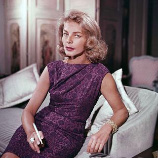 Lauren Bacall, photographiée ici en 1965. [AP/Keystone]