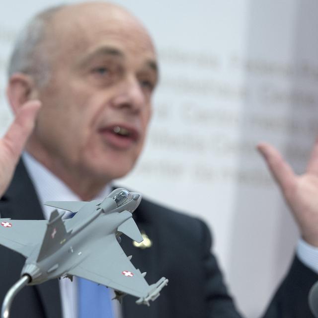 Le projet d'achat du Gripen est porté par le ministre Ueli Maurer. [Lukas Lehmann]