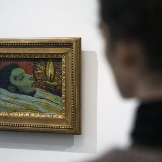 "La mort de Casagemas" au musée Picasso à Paris. [EPA/Etienne Laurent]
