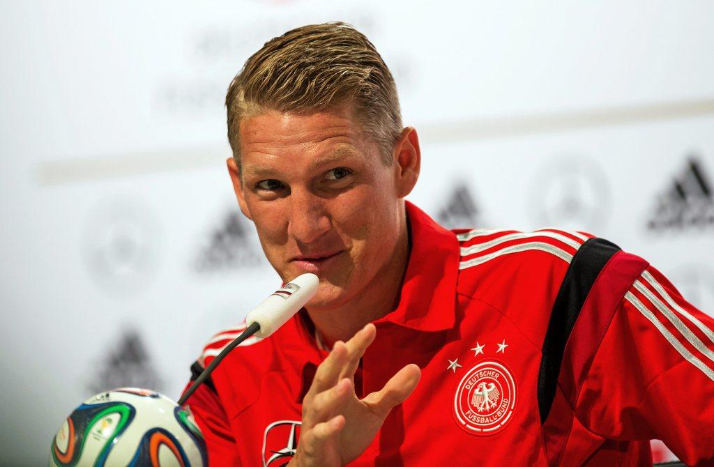 Schweinsteiger et Cie se méfient de l'expérience... du staff brésilien. [KEYSTONE - Thomas Eisenhuth]