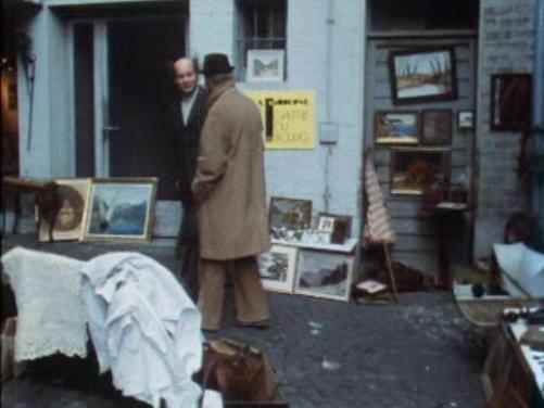 Les gens du Rôtillon à Lausanne en 1976. [RTS]