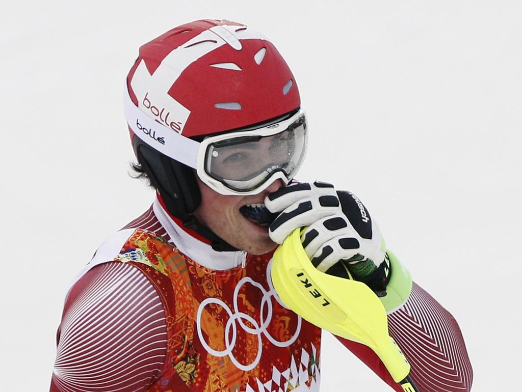 Le Valaisan Daniel Yule a sauvé l'honneur dans le camp suisse. [KEYSTONE - Christophe Ena]