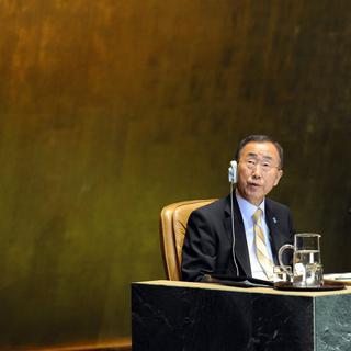 Le successeur du secrétaire général actuel, Ban Ki-moon, doit être choisi en 2016. [EPA/Keystone - Andrew Gombert]