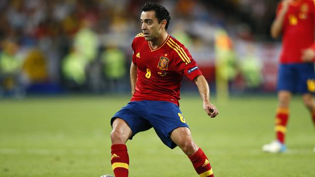 Xavi compte 133 sélections avec l'équipe d'Espagne. [Tony Gentile]