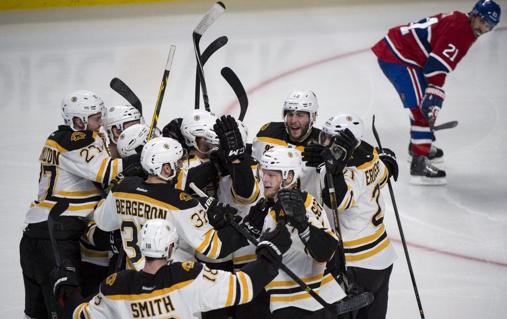 Dans l'autre match de la soirée, Boston a battu Montréal en "prolon" [KEYSTONE - P.Chiasson]