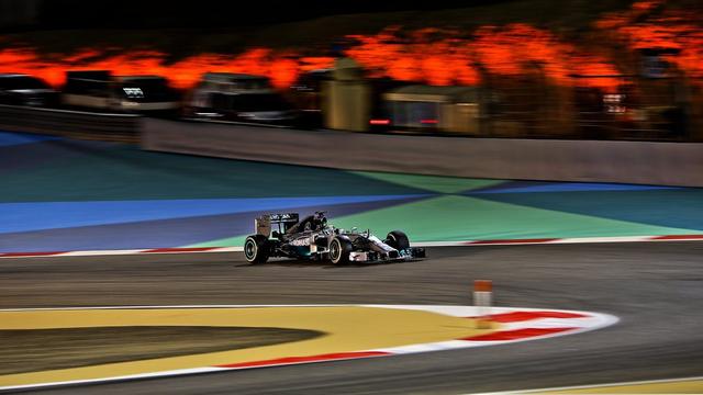 Lewis Hamilton s'est montré à l'aise sur le circuit de Sakhir [SRDJAN SUKI]