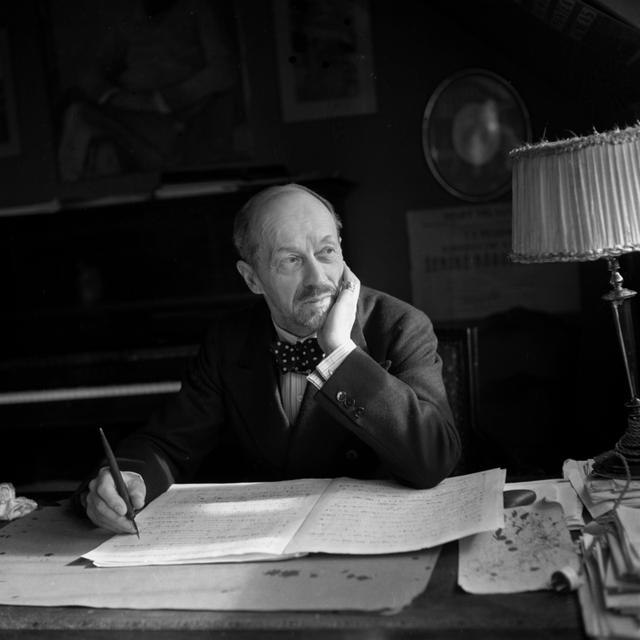 Albert Roussel (1869-1937), compositeur français, en mars 1937. [AFP/Roger-Viollet]