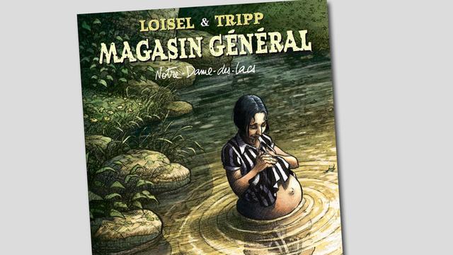 Couverture du 9e et dernier épisode de "Magasin général". [Casterman]