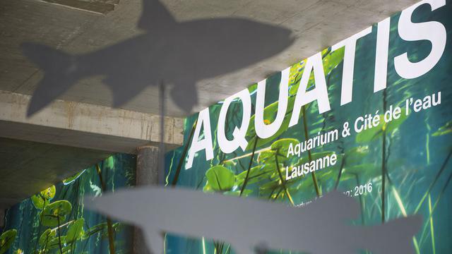 Le chantier du projet lausannois Aquatis a été lancé le 20 mai. [Keystone]