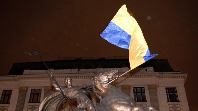 La situation restait tendue en Ukraine après l'annonce de pourparlers avec l'opposition. [EPA/Keystone - Darek Delmanowicz]
