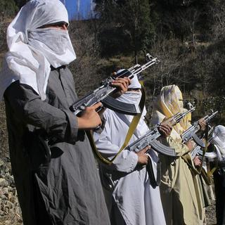 Des talibans pakistanais, photographiés en 2011. [AP Photo/Ishtiaq Mahsud]