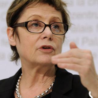 Martine Brunschwig Graf, présidente de la Commission fédérale contre le racisme. [Lukas Lehmann]