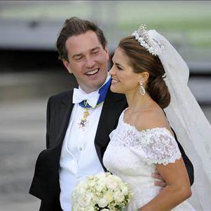Mariage de la princesse Madeleine de Suède et Christopher O'Neill. [KEY]