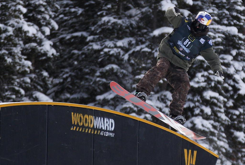 Le slopestyle, une discipline très spectaculaire. [KEYSTONE - Julie Jacobson]