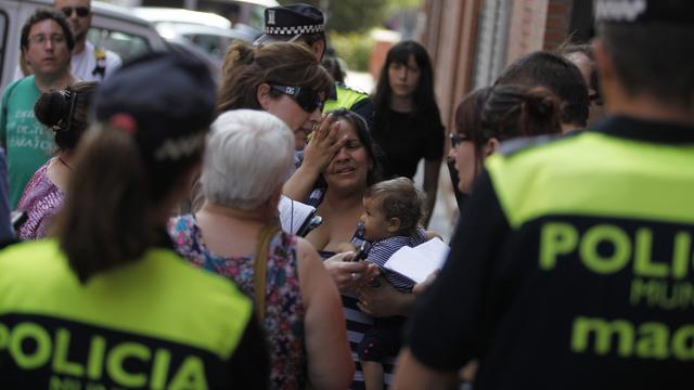 La crise a notamment mis de nombreuses familles à la rue en Espagne. [AP Photo/Andres Kudacki]