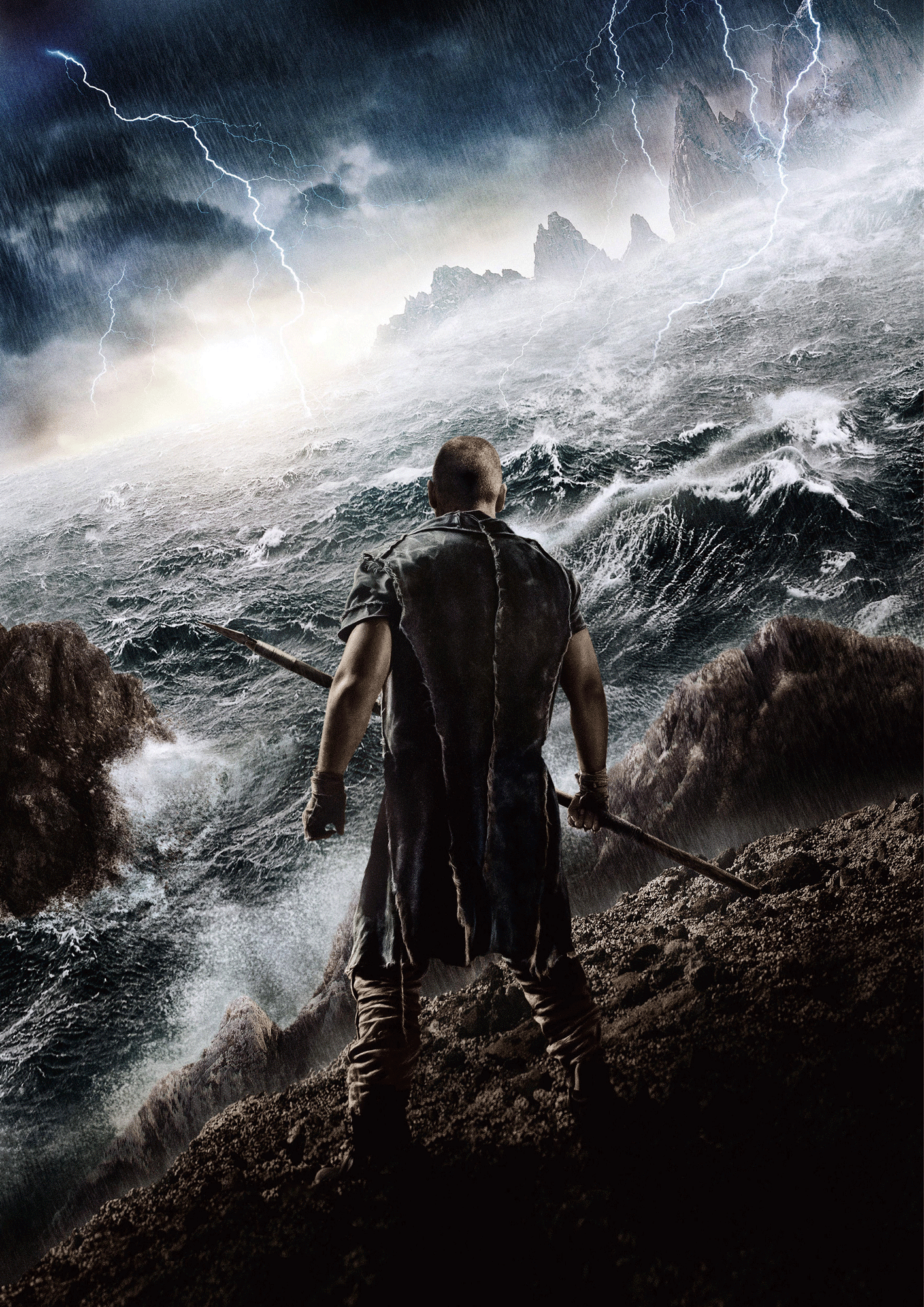 "Noah", avec russel Crowe. [Paramount Pictures - The Kobal Collection]