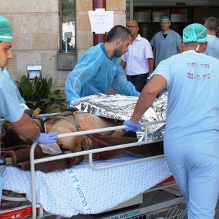 Plus de 600 Syriens blessés par la guerre qui fait rage dans leur pays ont été soignés en Israël depuis un an. [Hôpital Ziv, Safed.]