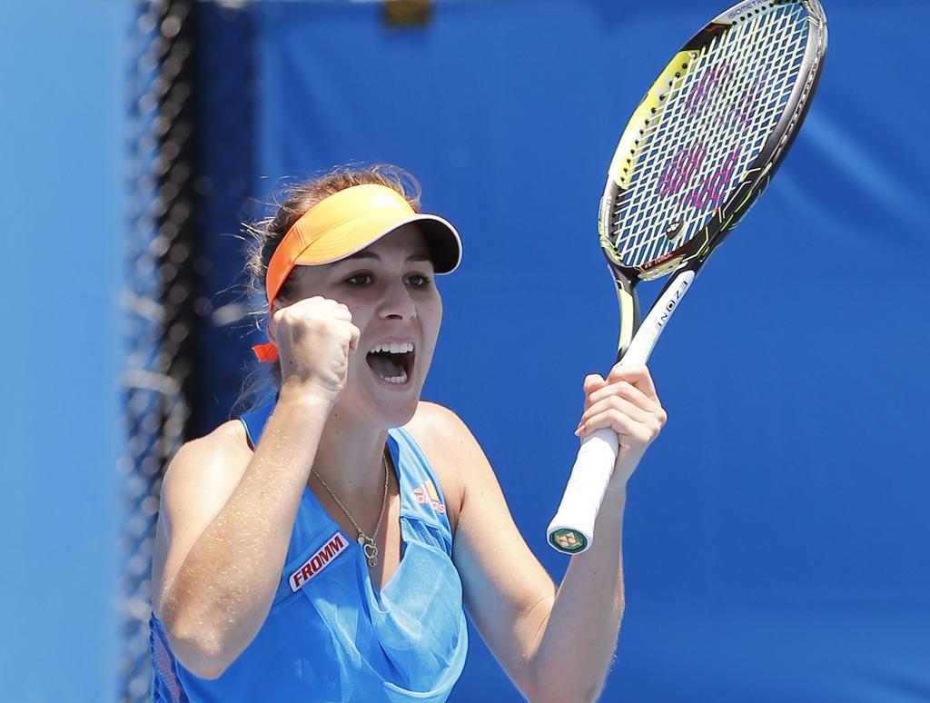 Belinda Bencic est le nouveau joyau suisse du tennis féminin. [KEYSTONE - Shuji Kajiyama]