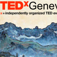 L'affiche de la conférence TEDxGeneva 2014. [Logo officiel]