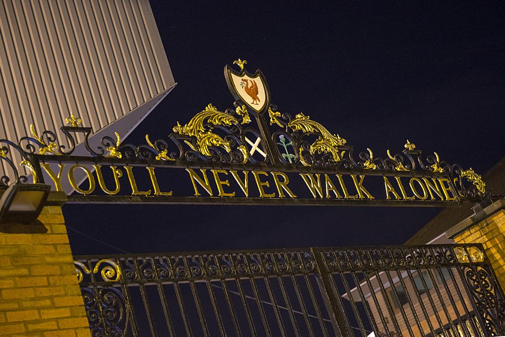 "You'll never walk alone" fait partie intégrante de l'histoire de Liverpool. [KEYSTONE - Kefalas]