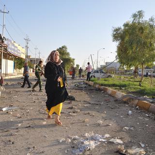 Les jihadistes sont à 15 km de Kirkouk et les attentats frappent les quartiers kurdes. [stringer-Anadolu Agency]