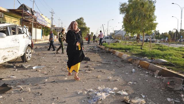 Les jihadistes sont à 15 km de Kirkouk et les attentats frappent les quartiers kurdes. [stringer-Anadolu Agency]