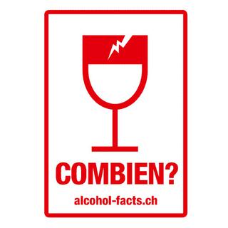 La nouvelle campagne interroge sur les risques liés à la quantité d'alcool consommée. [OFSP]
