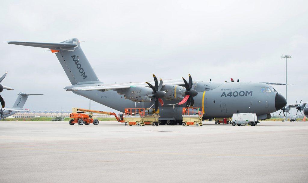 Un Airbus A400M. [EPA - Lukas Schulze]