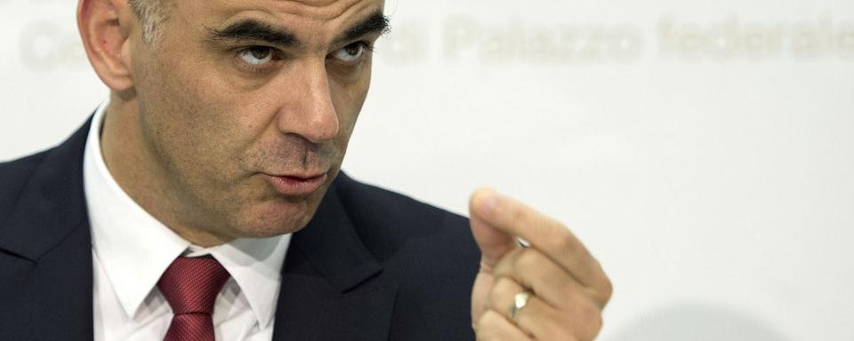 Le conseiller fédéral Alain Berset. [Keystone - Peter Schneider]