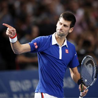 Novak Djokovic commencera son Masters contre Kei Nishikori. [AP Photo/Francois Mori]