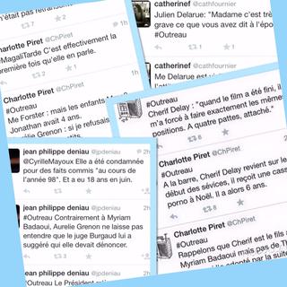 Extraits de live-tweets sur le procès d'Outreau avec @cathfournier, @ChPiret et @Jpdeniau.
