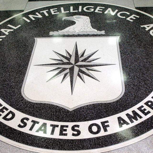 Le logo de le Central Intelligence Agency (CIA) sur le site de Langley en Virginie. [Reuters - Jason Reed]