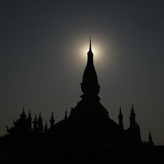 Un temple à Vientiane. [AFP - Christophe Archambault]