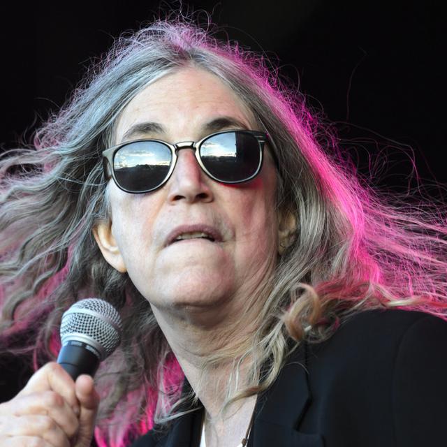 Patti Smith aux Arches de Paléo. [Laurent Gillieron]