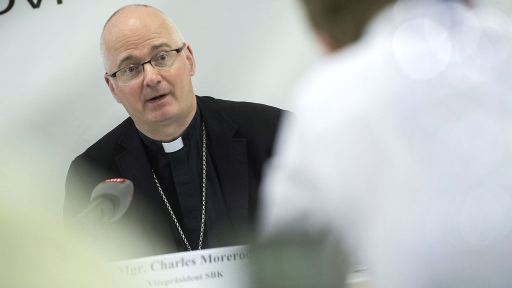 Mgr Charles Morerod a été élu à la présidence de la Conférence des évêques suisses. [Marcel Bieri]