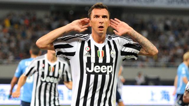 Déjà buteur en Supercoupe, Mario Mandzukic s'annonce comme un renfort de choix pour la Juve. [Yi Wei]