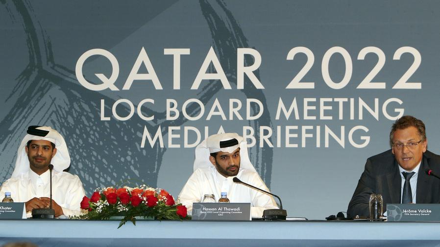 24 février, Doha: l'hiver 2022 sera synonyme de Coupe du monde. Le groupe de travail de la FIFA a recommandé l'organisation du Mondial au Qatar entre novembre et décembre, afin d'éviter les températures étouffantes de l'été dans l'émirat. [Osama Faisal]