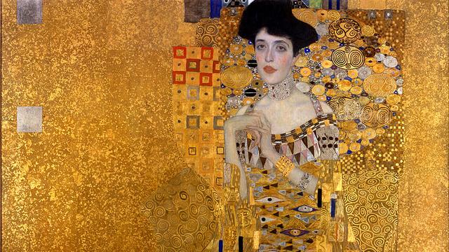 Portrait d'Adèle Bloch-Bauer I (1907), également appelé "Woman in Gold". Ce tableau est considéré comme la "Joconde autrichienne". [Wikimedia Commons]