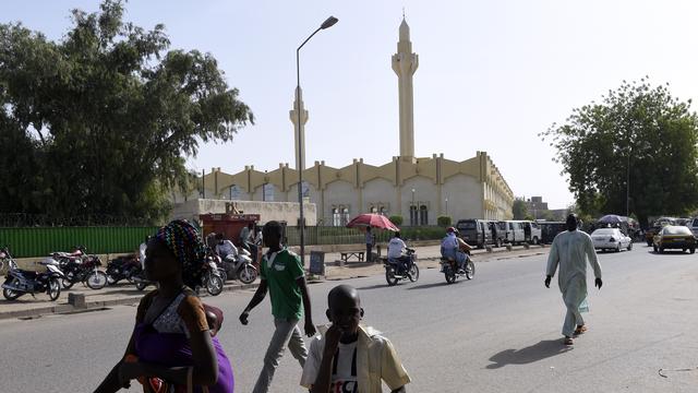 La mosquée centrale de N'Djamena, photographiée en mars 2015. (photo d'illustration) [PHILIPPE DESMAZES]