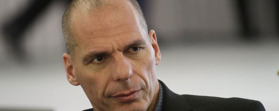 Le ministre grec des Finances Yanis Varoufakis. [Keystone - Valda Kalnina]