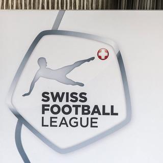 Logo de la Swiss Football League. [Keystone - Peter Klaunzer]
