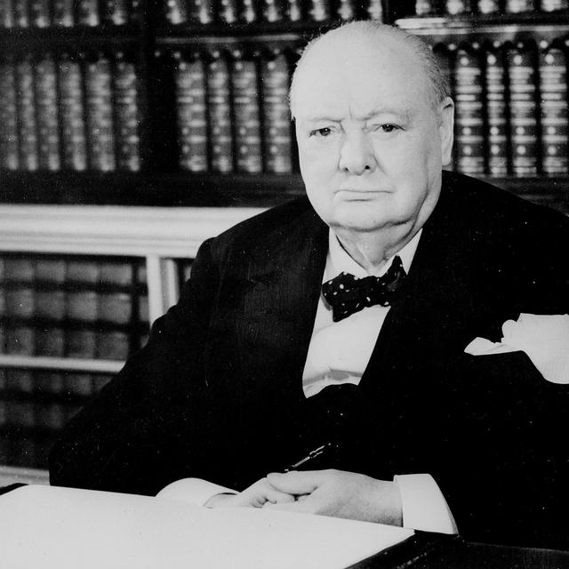 Winston Churchill (1874-1965). [Roger Viollet / AFP]