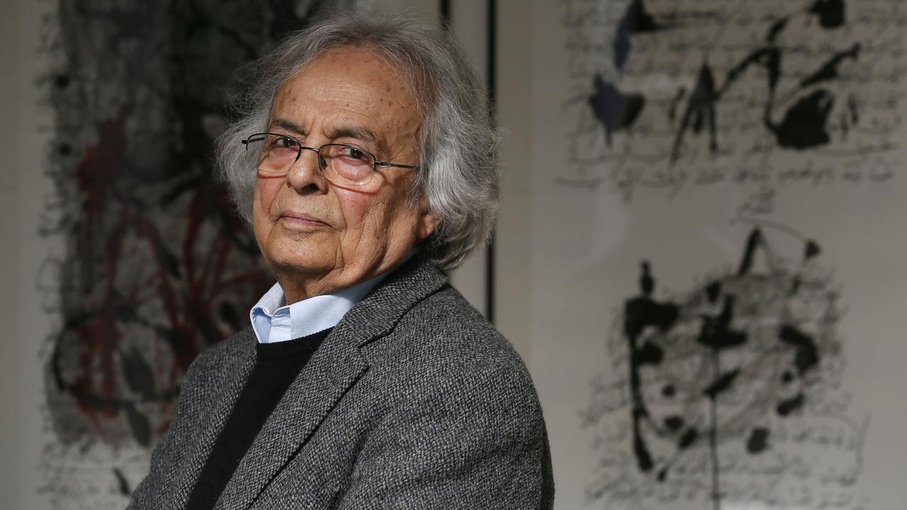 Le poète Ali Ahmed Saïd Esber aka "Adonis". [AFP - Patrick Kovarik]