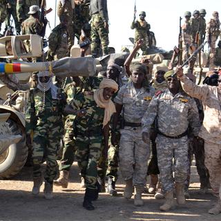 Armée tchadienne. [AFP - Marle]