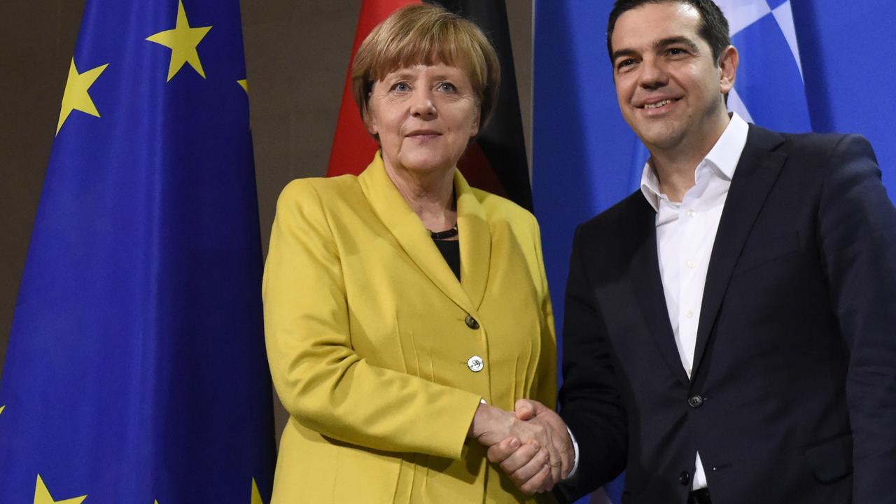 Dans une ambiance plutôt détendue, Alexis Tsipras a loué la qualité d'écoute d'Angela Merkel.
