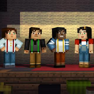 Minecraft Story Mode. [Mojang Tell Tale Games]