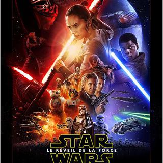 Affiche de "Star Wars: Le réveil de la force".