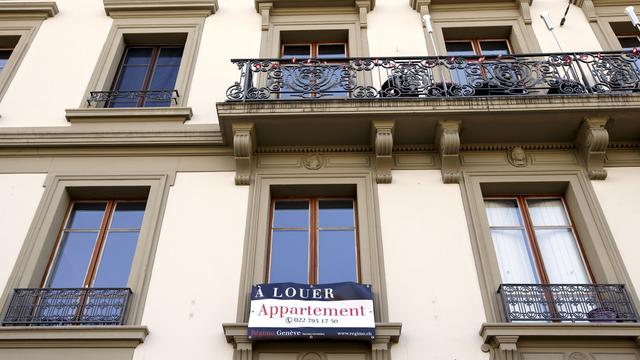 Un appartement à louer au boulevard des Philosophes à Genève. [KEYSTONE - Salvatore Di Nolfi]